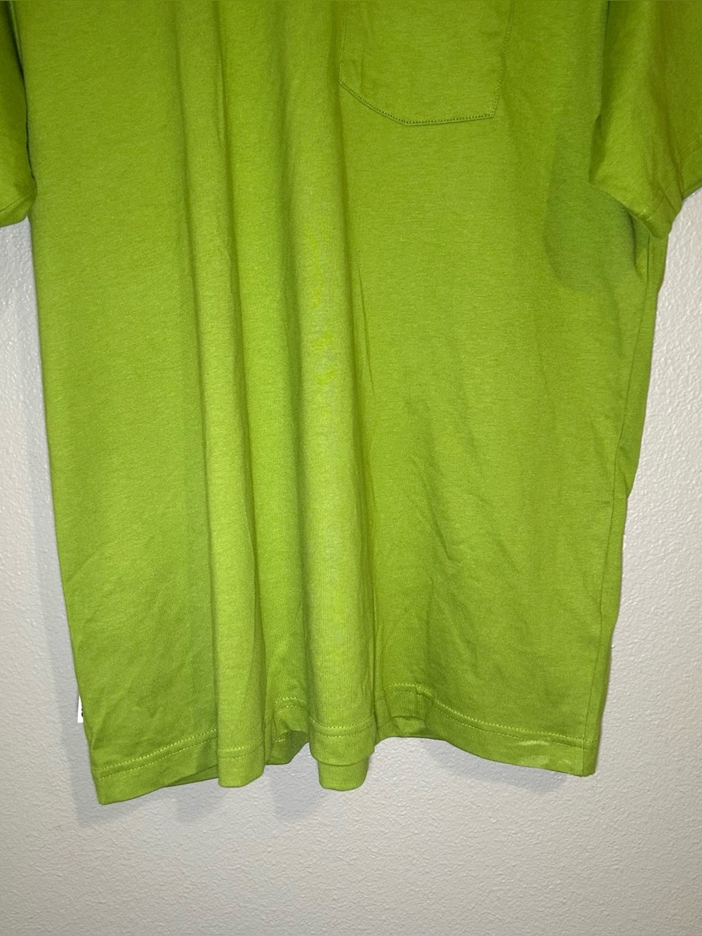 OBEY Green Organic Cotton Crewneck Short Sleeve Pocket T Shirt Men’s Size Large - Picture 4 of 12